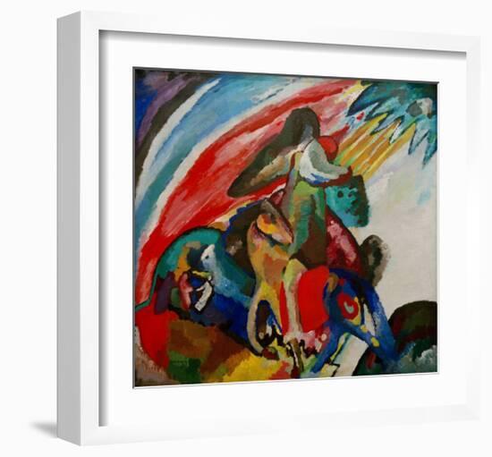 Improvisation 12, 1910-Wassily Kandinsky-Framed Giclee Print