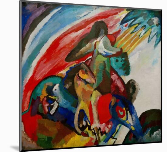 Improvisation 12, 1910-Wassily Kandinsky-Mounted Giclee Print