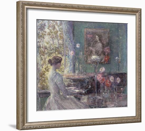 Improvisation, 1899-Childe Hassam-Framed Giclee Print