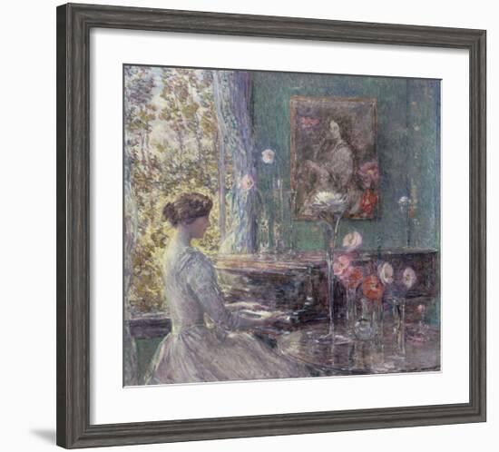 Improvisation, 1899-Childe Hassam-Framed Giclee Print