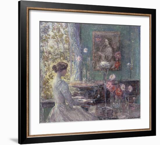 Improvisation, 1899-Childe Hassam-Framed Giclee Print