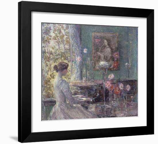 Improvisation, 1899-Childe Hassam-Framed Giclee Print