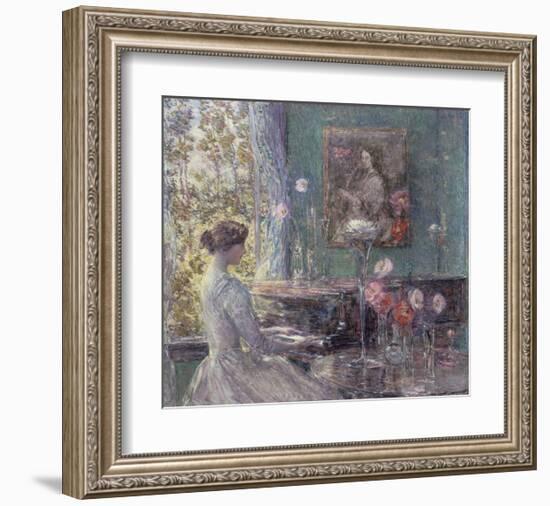 Improvisation, 1899-Childe Hassam-Framed Art Print