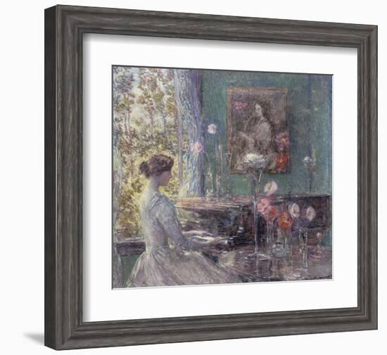 Improvisation, 1899-Childe Hassam-Framed Art Print