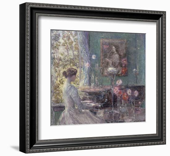 Improvisation, 1899-Childe Hassam-Framed Art Print