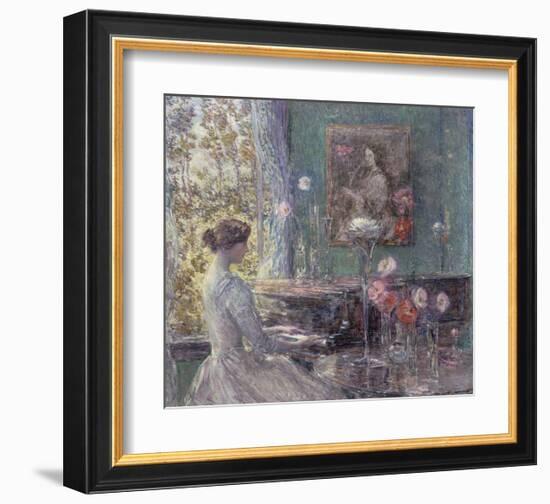 Improvisation, 1899-Childe Hassam-Framed Art Print