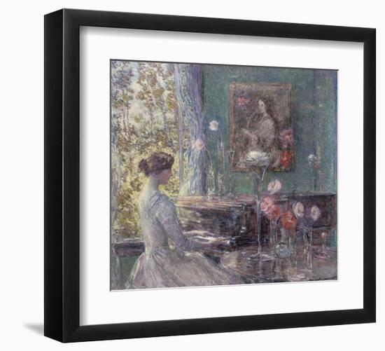 Improvisation, 1899-Childe Hassam-Framed Art Print