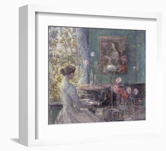 Improvisation, 1899-Childe Hassam-Framed Art Print