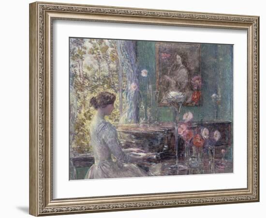 Improvisation, 1899-Childe Hassam-Framed Giclee Print