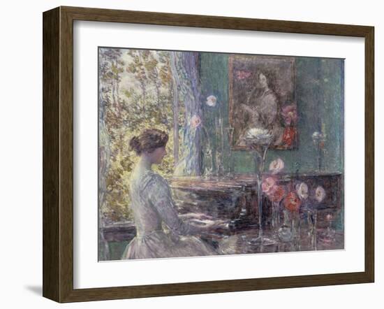 Improvisation, 1899-Childe Hassam-Framed Giclee Print