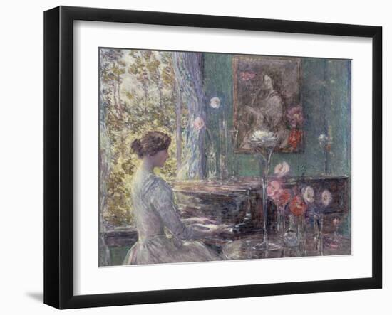 Improvisation, 1899-Childe Hassam-Framed Giclee Print