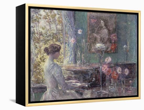 Improvisation, 1899-Childe Hassam-Framed Premier Image Canvas