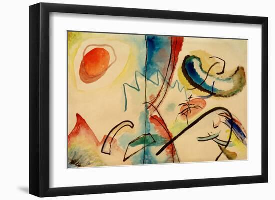 Improvisation, 1911/12-Wassily Kandinsky-Framed Giclee Print