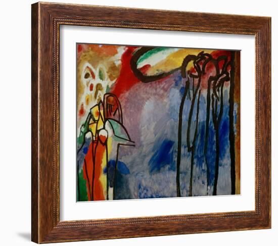 Improvisation 19-Wassily Kandinsky-Framed Giclee Print