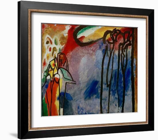 Improvisation 19-Wassily Kandinsky-Framed Giclee Print