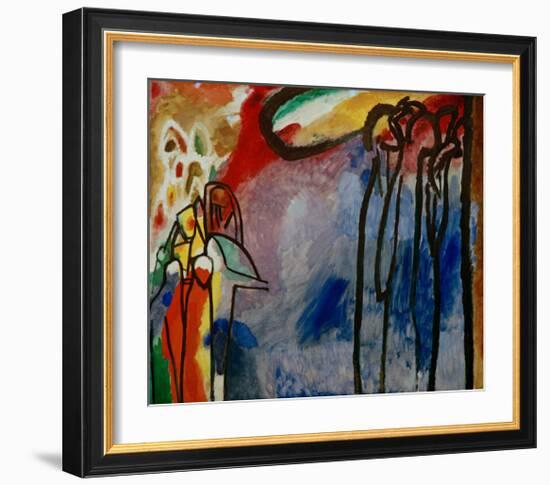 Improvisation 19-Wassily Kandinsky-Framed Giclee Print