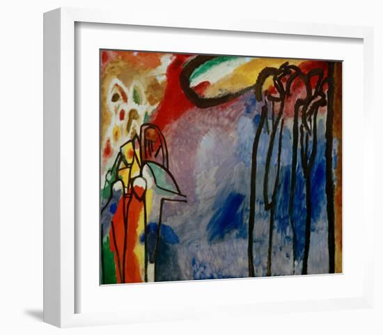 Improvisation 19-Wassily Kandinsky-Framed Giclee Print