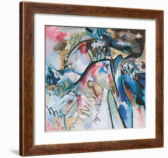 Improvisation 21 A, 1911-Wassily Kandinsky-Framed Giclee Print