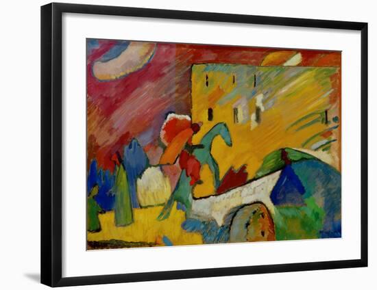 Improvisation 3, 1909-Wassily Kandinsky-Framed Giclee Print