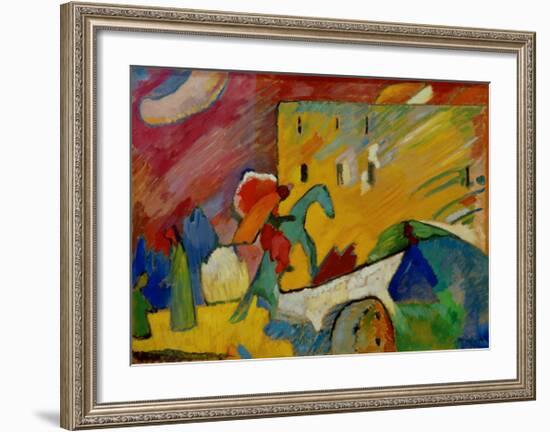 Improvisation 3, 1909-Wassily Kandinsky-Framed Giclee Print