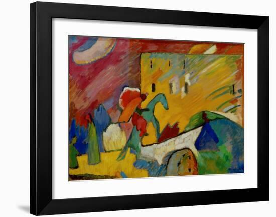 Improvisation 3, 1909-Wassily Kandinsky-Framed Giclee Print