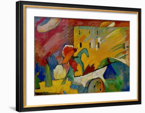 Improvisation 3, 1909-Wassily Kandinsky-Framed Giclee Print