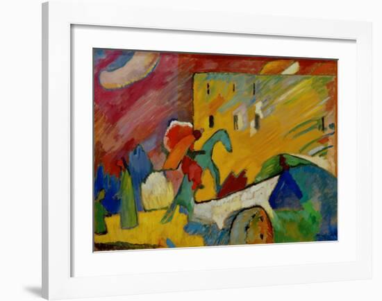 Improvisation 3, 1909-Wassily Kandinsky-Framed Giclee Print