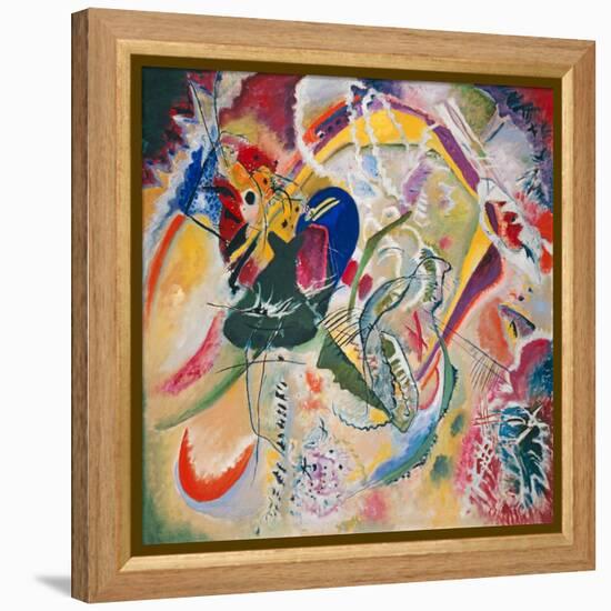 Improvisation 35, 1914 (Oil on Canvas)-Wassily Kandinsky-Framed Premier Image Canvas