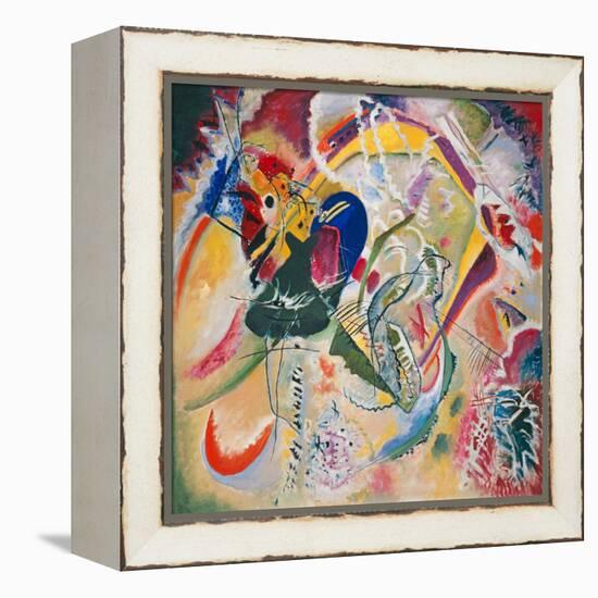 Improvisation 35, 1914 (Oil on Canvas)-Wassily Kandinsky-Framed Premier Image Canvas