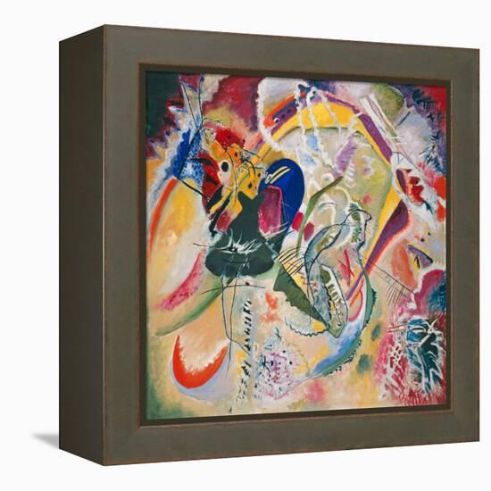 Improvisation 35, 1914 (Oil on Canvas)-Wassily Kandinsky-Framed Premier Image Canvas