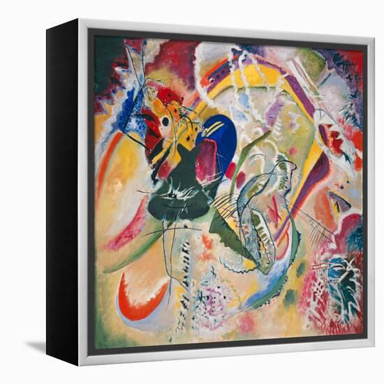 Improvisation 35, 1914 (Oil on Canvas)-Wassily Kandinsky-Framed Premier Image Canvas