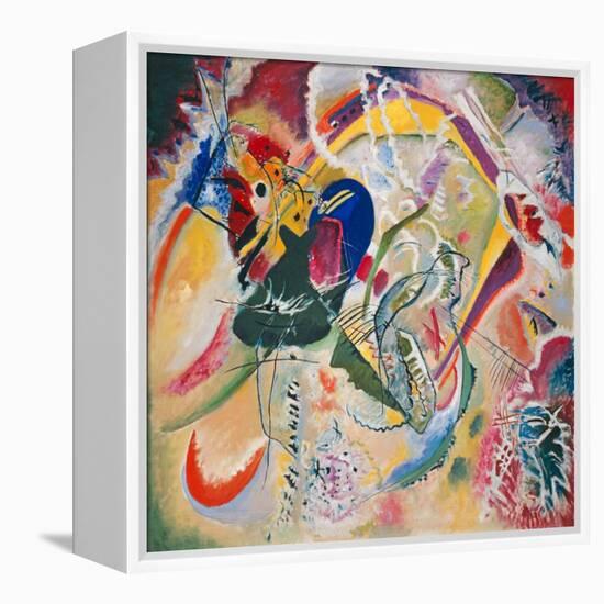 Improvisation 35, 1914 (Oil on Canvas)-Wassily Kandinsky-Framed Premier Image Canvas