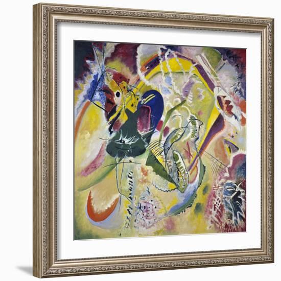 Improvisation 35, 1914-Wassily Kandinsky-Framed Giclee Print