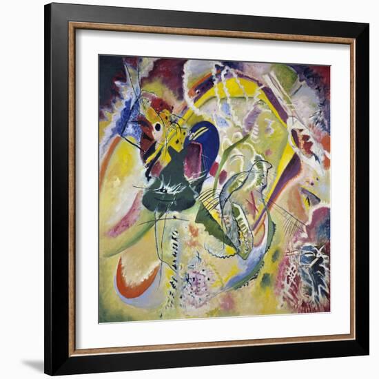 Improvisation 35, 1914-Wassily Kandinsky-Framed Giclee Print