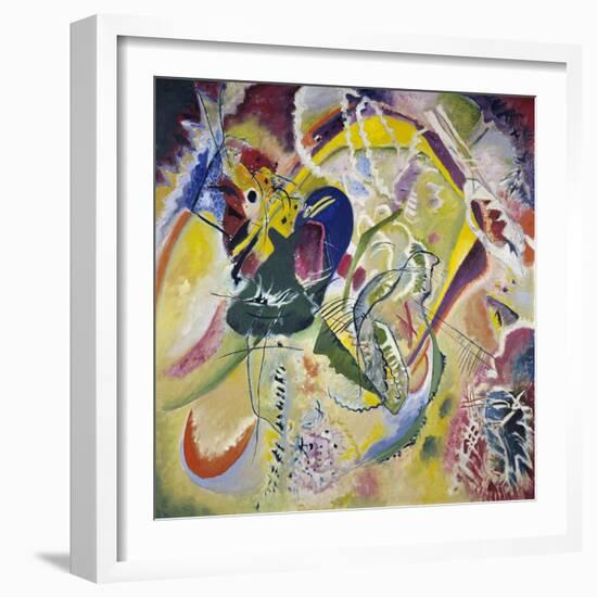 Improvisation 35, 1914-Wassily Kandinsky-Framed Giclee Print