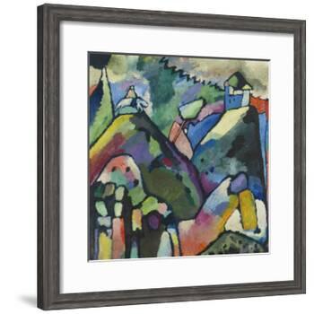 Improvisation 9, 1910-Wassily Kandinsky-Framed Art Print