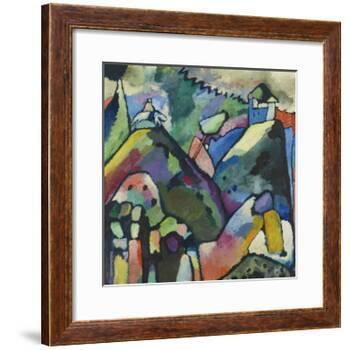 Improvisation 9, 1910-Wassily Kandinsky-Framed Art Print
