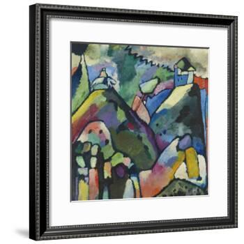 Improvisation 9, 1910-Wassily Kandinsky-Framed Art Print