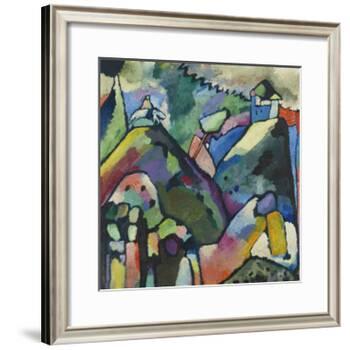 Improvisation 9, 1910-Wassily Kandinsky-Framed Art Print