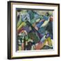 Improvisation 9, 1910-Wassily Kandinsky-Framed Art Print