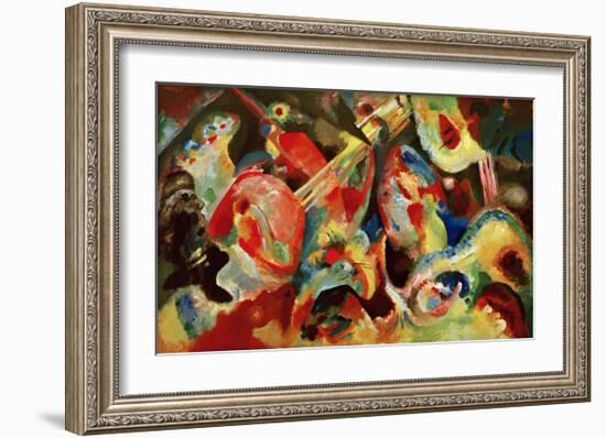 Improvisation Deluge, 1913-Wassily Kandinsky-Framed Giclee Print