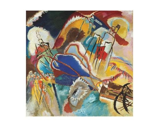 Improvisation No. 30 (Cannons), 1913 Giclee Print by Wassily Kandinsky