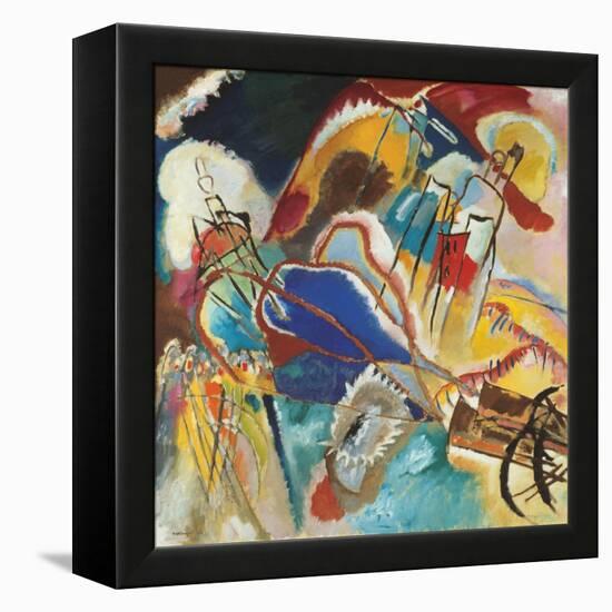 Improvisation No. 30 (Cannons), 1913-Wassily Kandinsky-Framed Premier Image Canvas