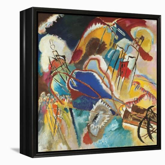 Improvisation No. 30 (Cannons), 1913-Wassily Kandinsky-Framed Premier Image Canvas