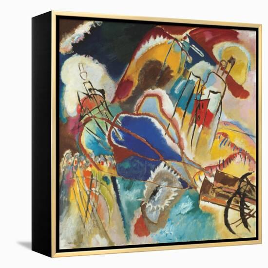 Improvisation No. 30 (Cannons), 1913-Wassily Kandinsky-Framed Premier Image Canvas