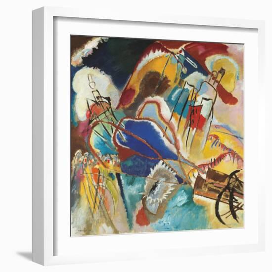 Improvisation No. 30 (Cannons), 1913-Wassily Kandinsky-Framed Giclee Print