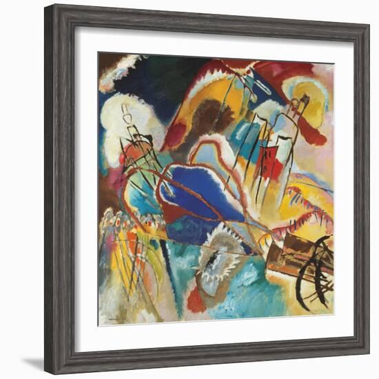 Improvisation No. 30 (Cannons), 1913-Wassily Kandinsky-Framed Giclee Print