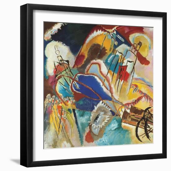 Improvisation No. 30 (Cannons), 1913-Wassily Kandinsky-Framed Giclee Print