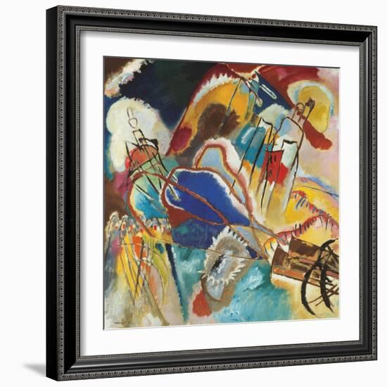 Improvisation No. 30 (Cannons), 1913-Wassily Kandinsky-Framed Giclee Print