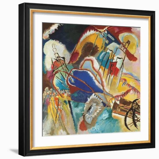 Improvisation No. 30 (Cannons), 1913-Wassily Kandinsky-Framed Giclee Print